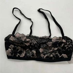 Auden Bralette Lace Bra Underwire Strappy XS